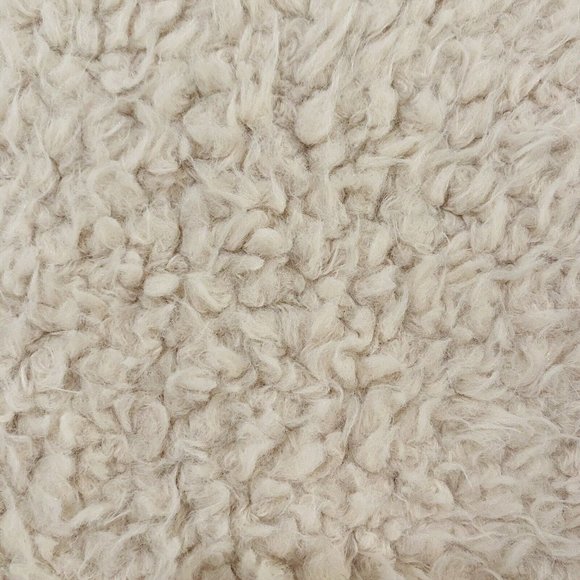 Decjuba Size L Beige Pippa Shearling Coat Faux Fur Longline Coatigan New RRP$140 - Picture 7 of 16